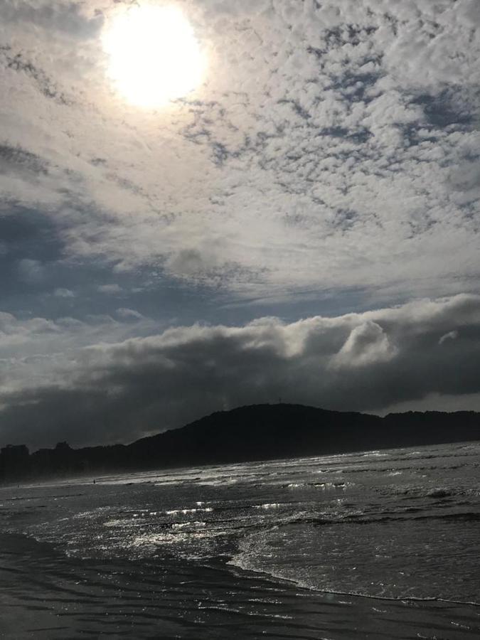 Lindo Apartamento Guilhermina - Edificio Frente Para O Mar Praia Grande Dış mekan fotoğraf